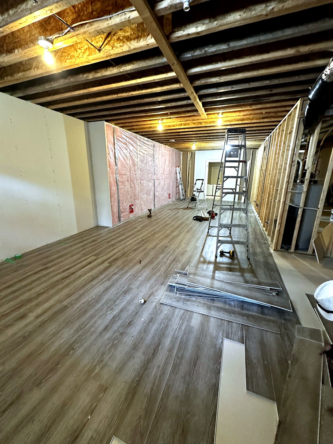 Basement before theatre build